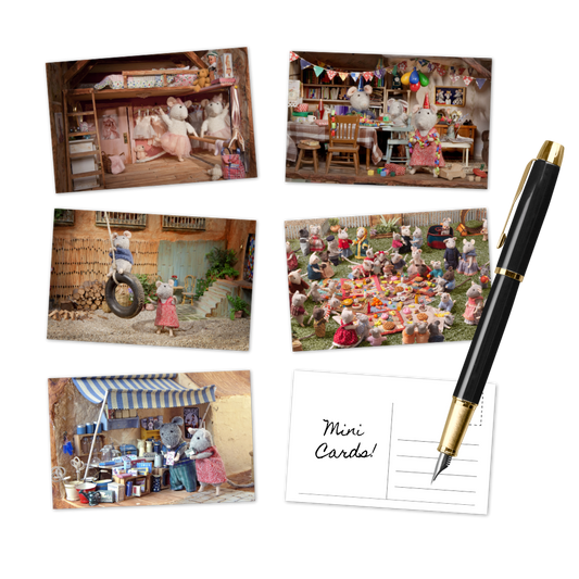 Promo Pakket (25 mini cards + 25 stickers )