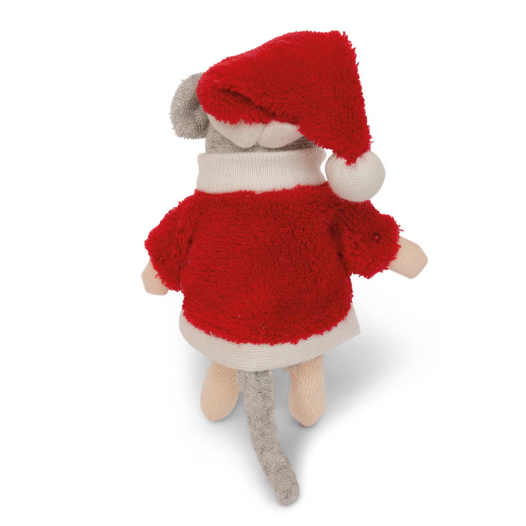 Knuffelmuis Santa