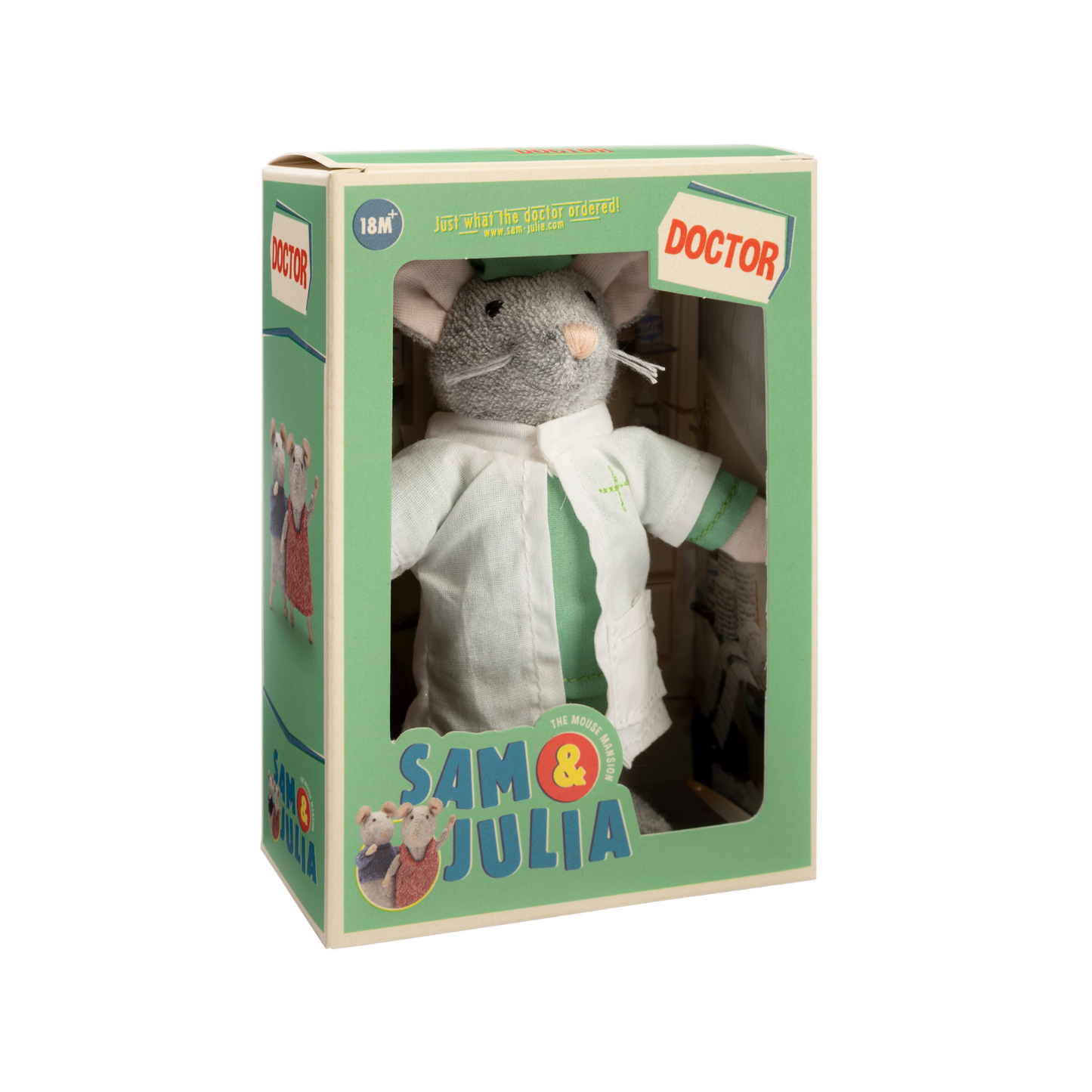 Knuffel Muis Dokter