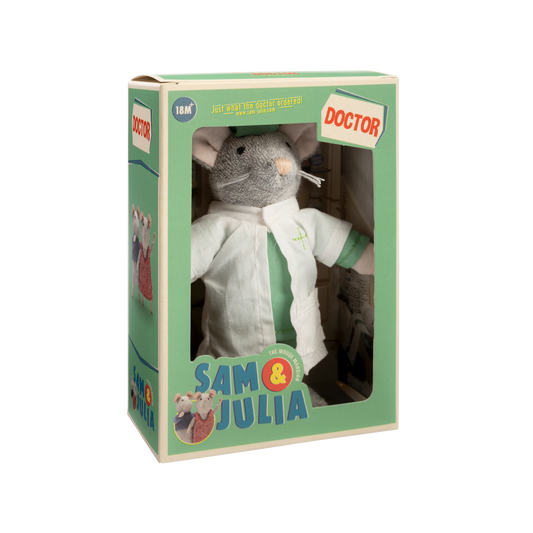 Knuffel Muis Dokter