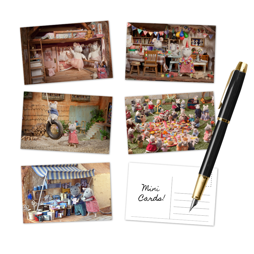 Promo Pakket (25 mini cards + 25 stickers )