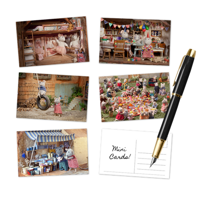 Promo Pakket (25 mini cards + 25 stickers )