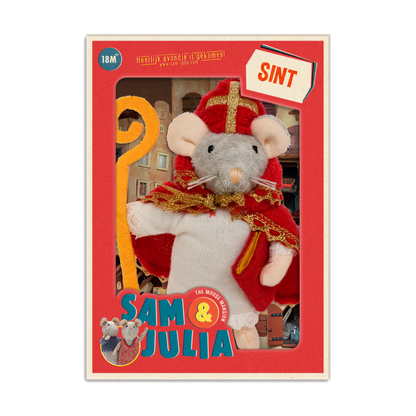 Knuffelmuis Sinterklaas