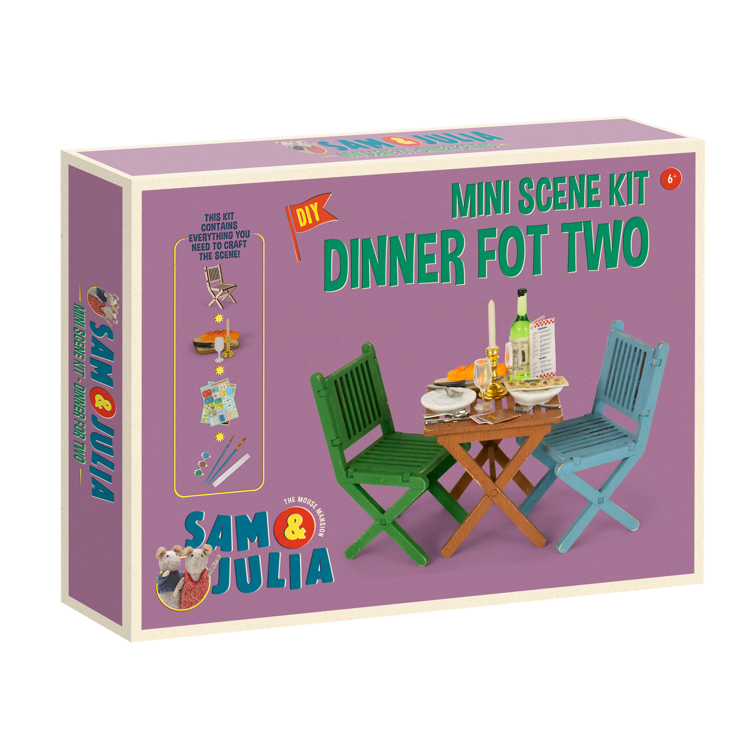 Mini Scene Kit - Diner voor twee