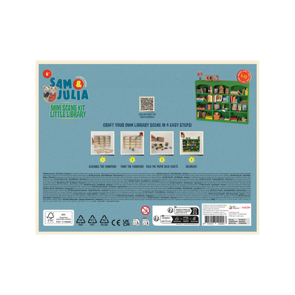 Mini Scene Kit - Mini Bibliotheek