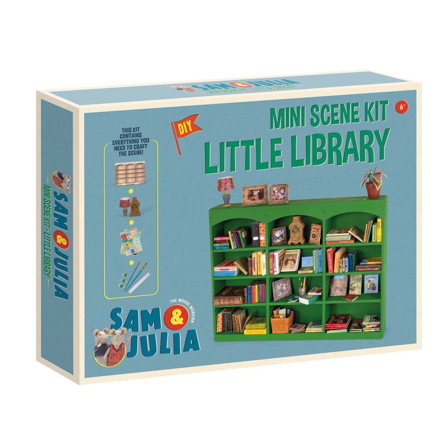 Mini Scene Kit - Mini Bibliotheek