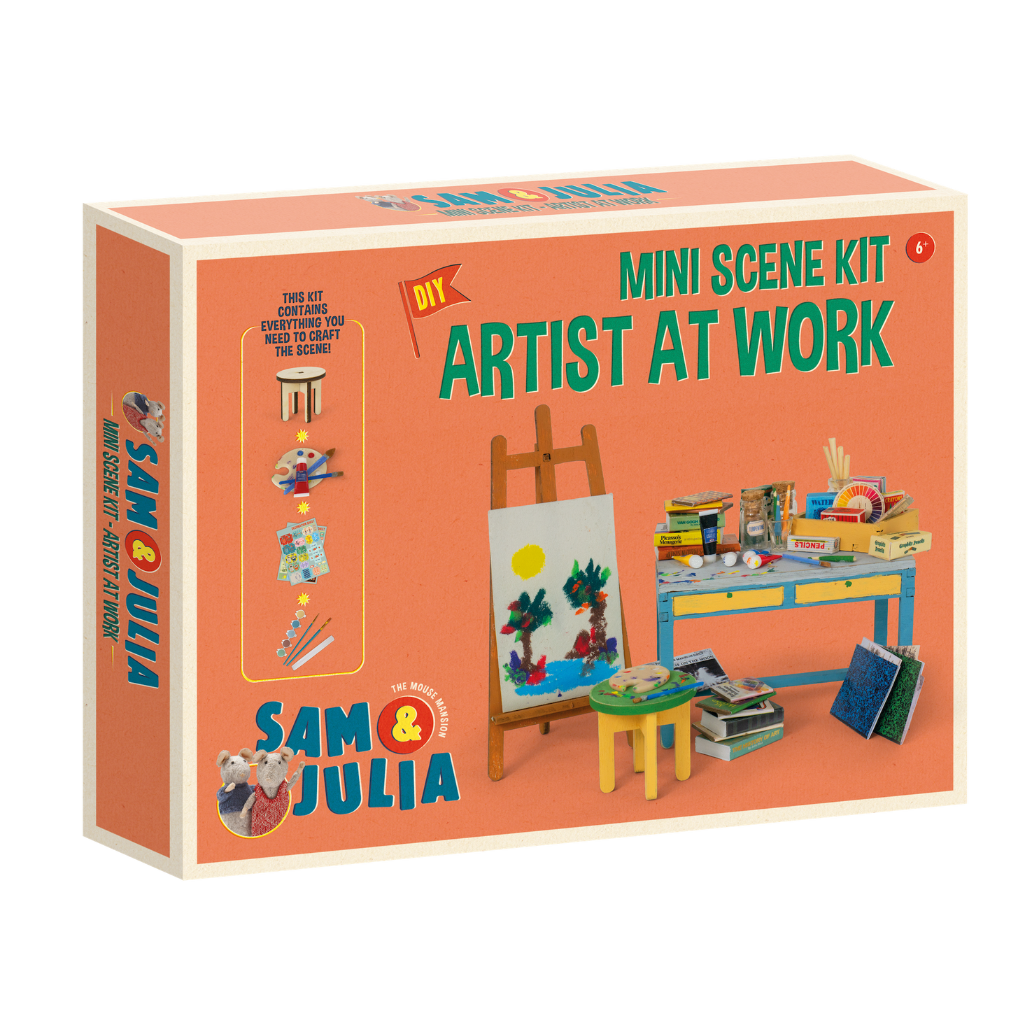 Mini Scene Kit - Kunstenaar's Atelier