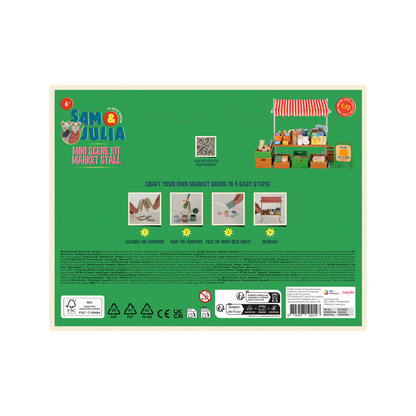 Mini Scene Kit - Marktkraam