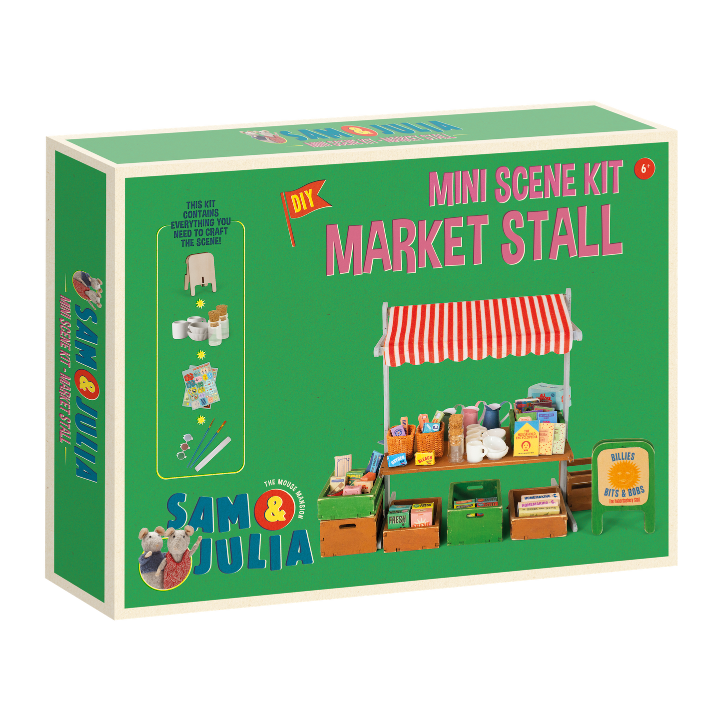 Mini Scene Kit - Marktkraam