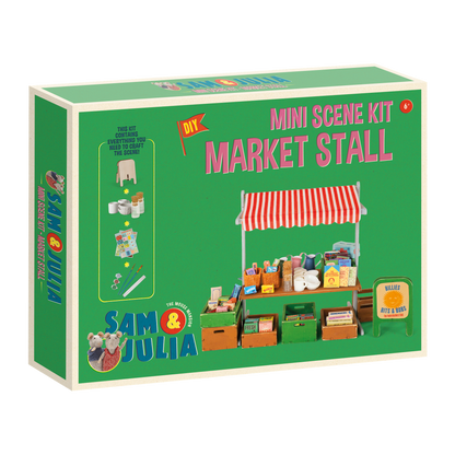 Mini Scene Kit - Marktkraam
