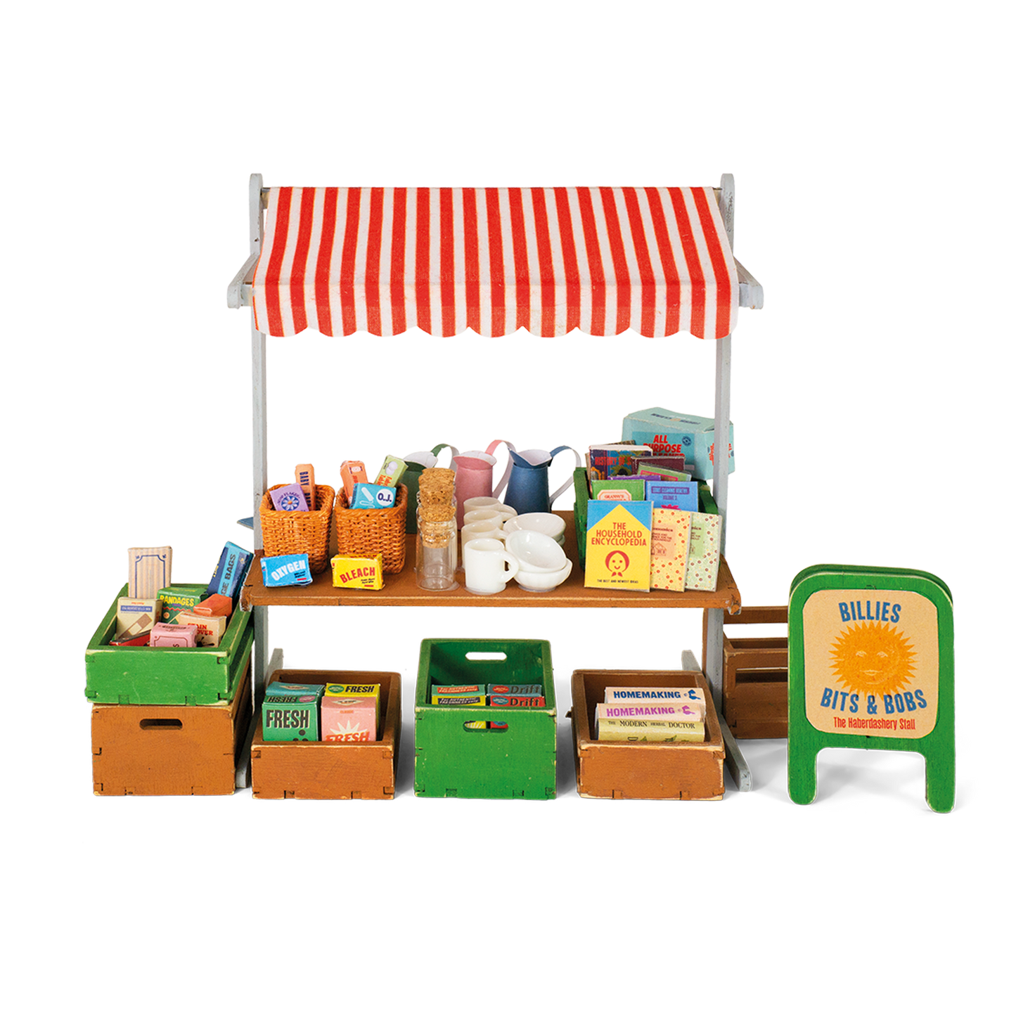 Mini Scene Kit - Marktkraam