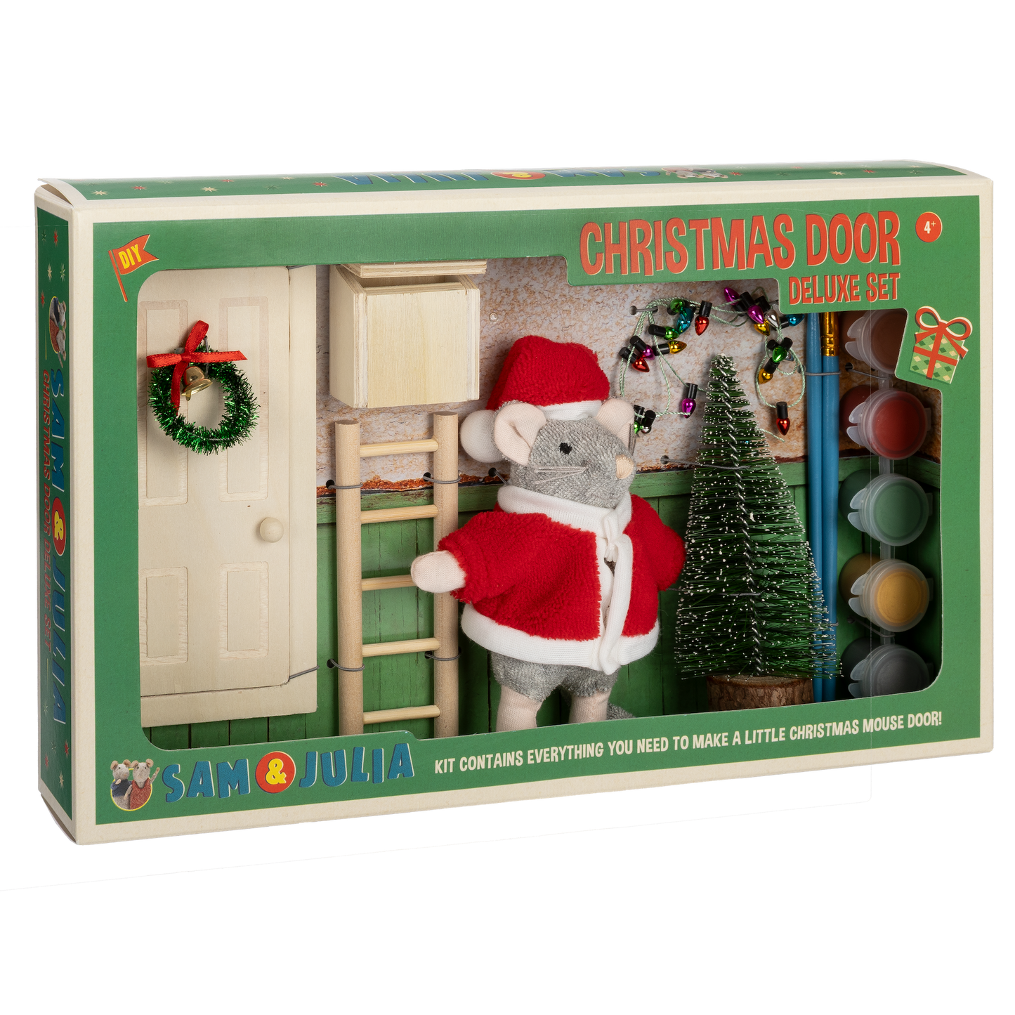 Kerstdeurtje Deluxe Set