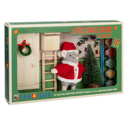 Kerstdeurtje Deluxe Set