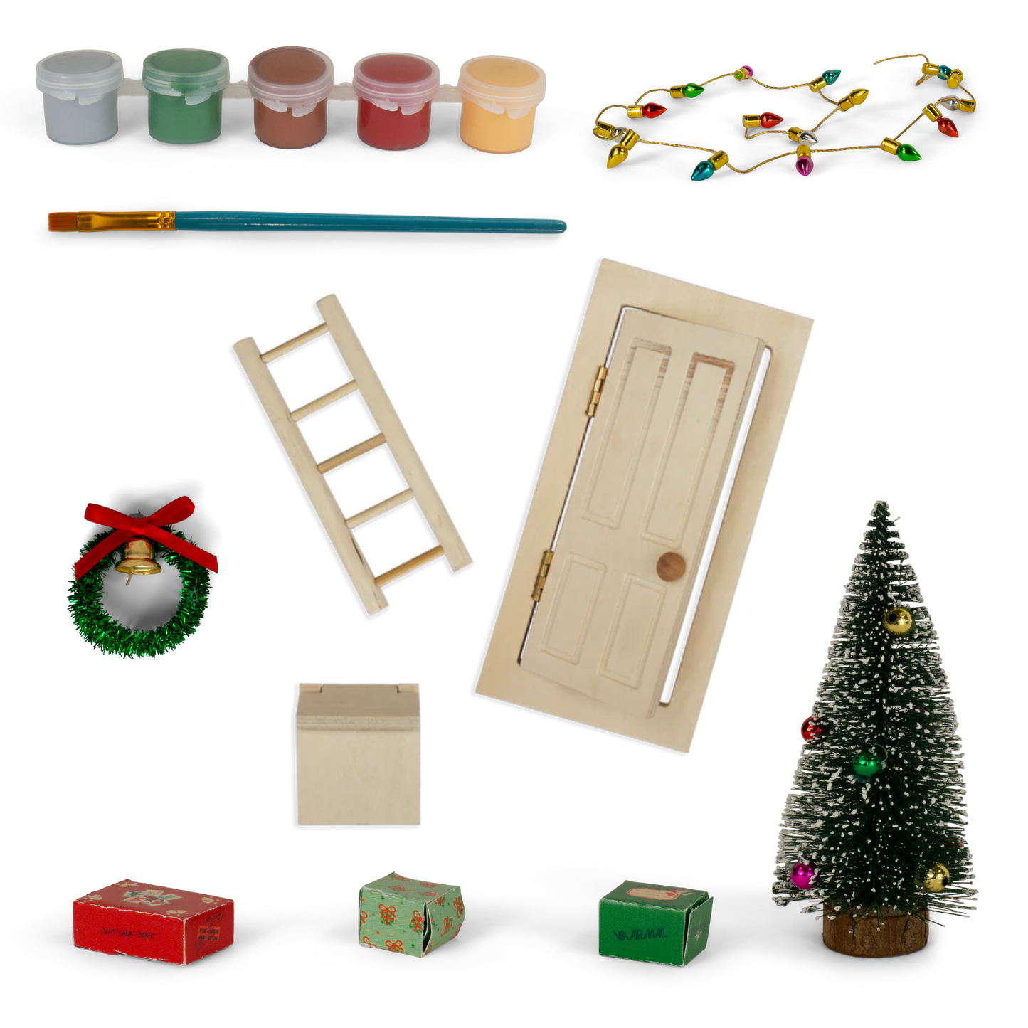 Kerstdeurtje Deluxe Set