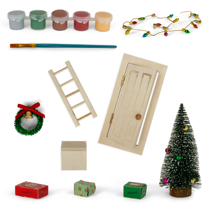 Kerstdeurtje Deluxe Set