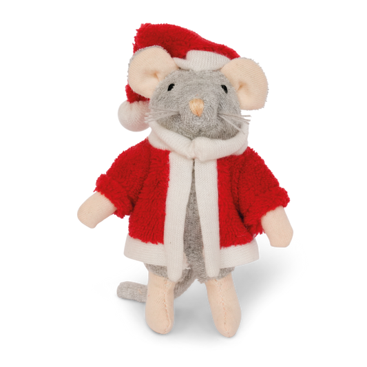 Knuffelmuis Santa