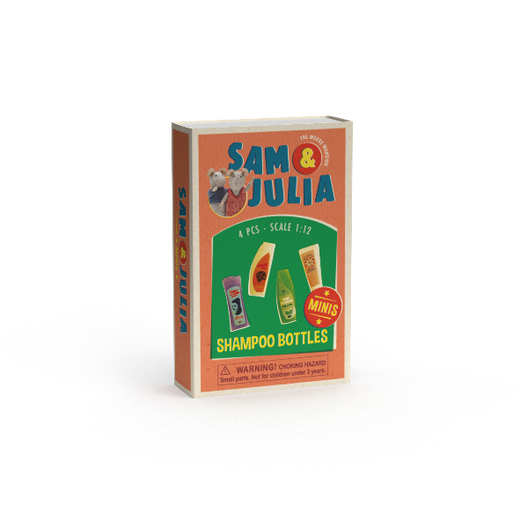 Mini's - Shampooflesjes (4 st)