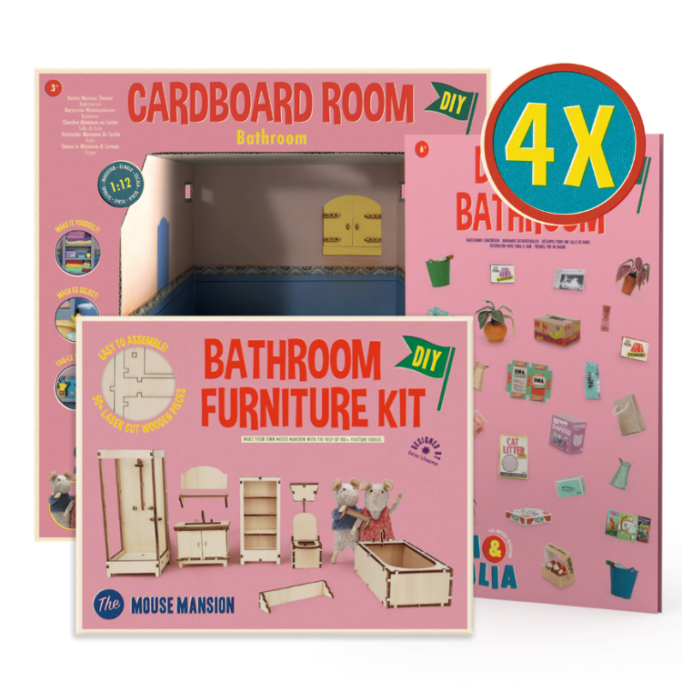 4x De Complete Badkamer Set