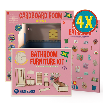 4x De Complete Badkamer Set