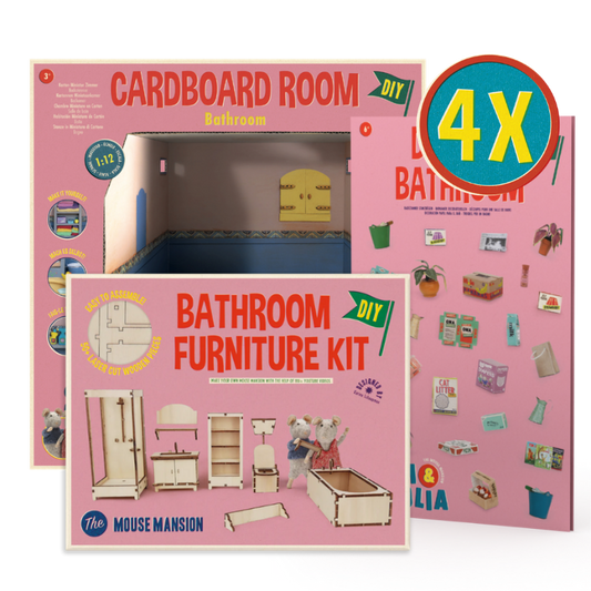 4x De Complete Badkamer Set