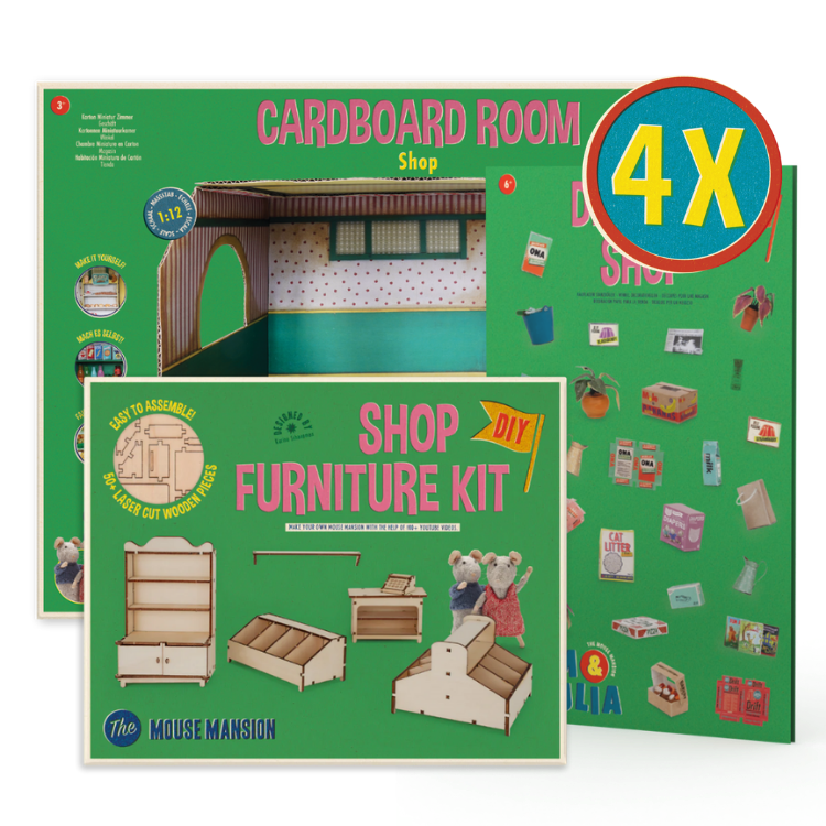 4x De Complete Winkel Set