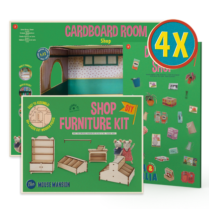 4x De Complete Winkel Set
