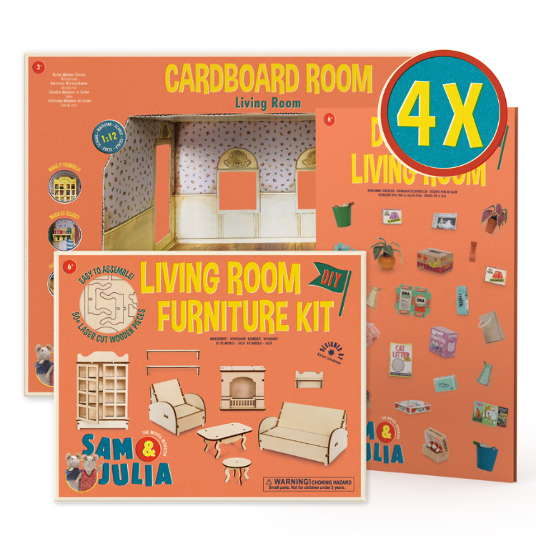 4x De Complete Woonkamer Set