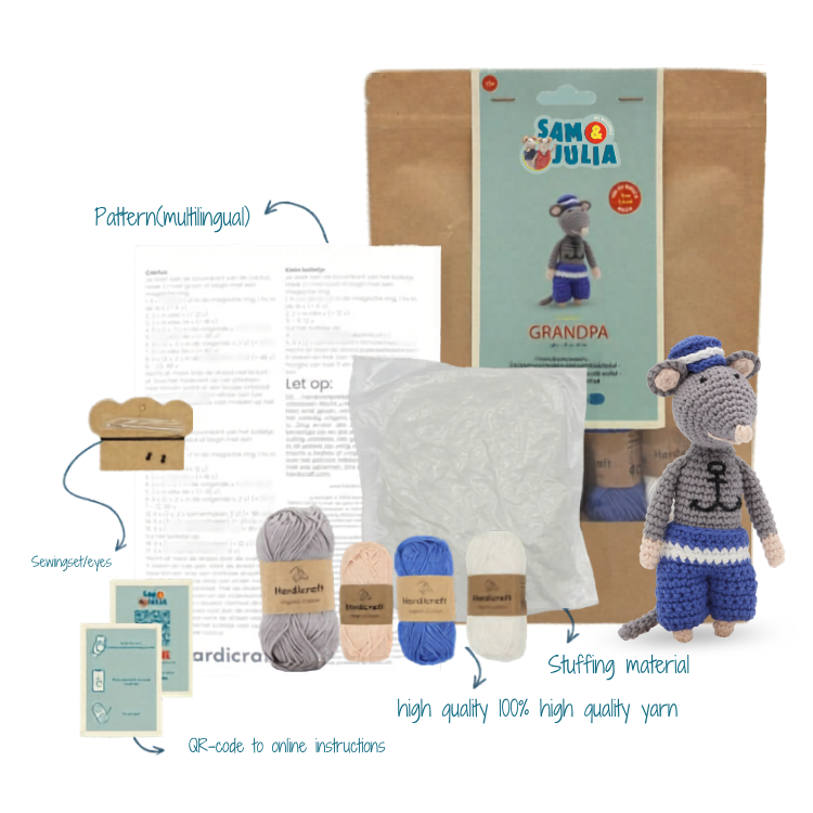 Haakpakket – Opa Zeeman