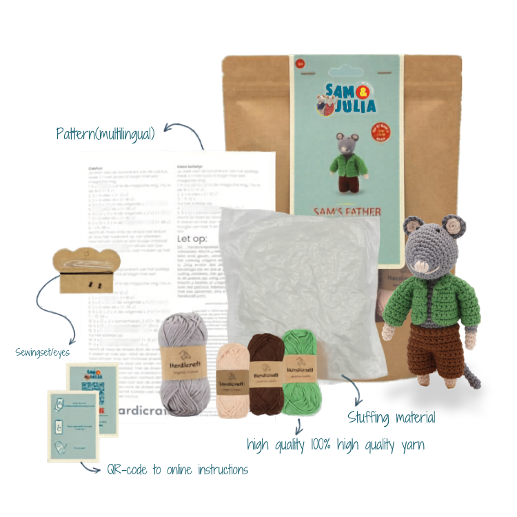 Haakpakket – Sams Vader