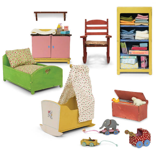 4x De Complete Babykamer Set