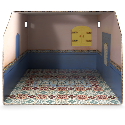 Kartonnen Miniatuur Kamer - Badkamer