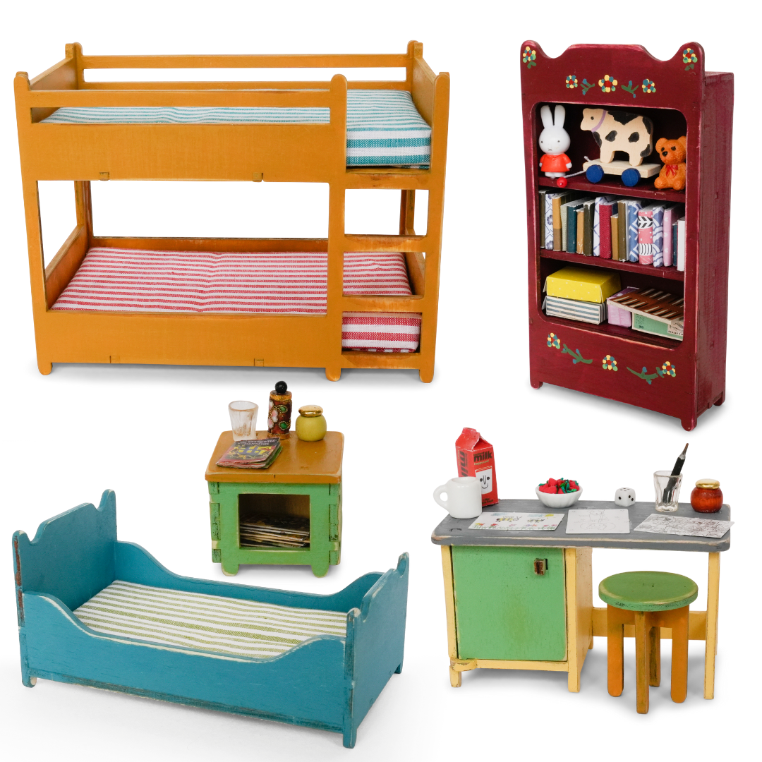 4x De Complete Kinderkamer Set