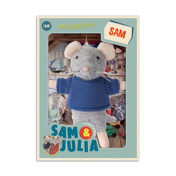 Knuffel Muis Sam