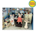 10 Ansichtkaarten – Julia bij de Tandarts