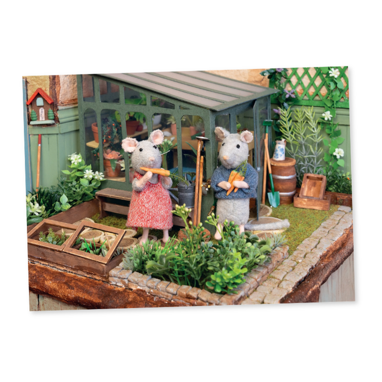Set van 10 Ansichtkaarten – Sam & Julia in de Moestuin