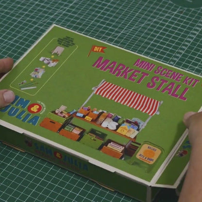 Mini Scene Kit - Marktkraam