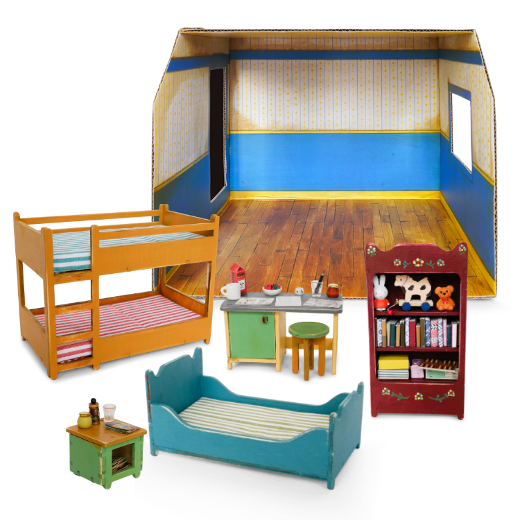 4x De Complete Kinderkamer Set