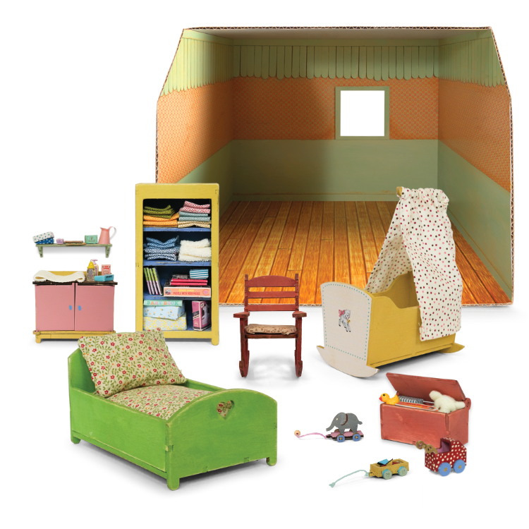 4x De Complete Babykamer Set