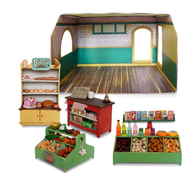 4x De Complete Winkel Set