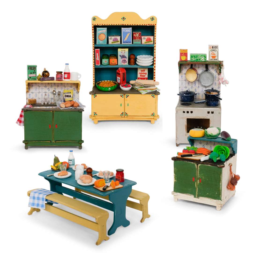 4x De Complete Keuken Set