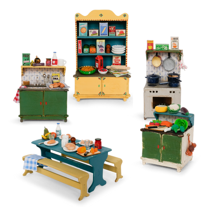 4x De Complete Keuken Set