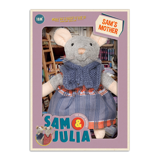 Knuffel Muis Sams Moeder