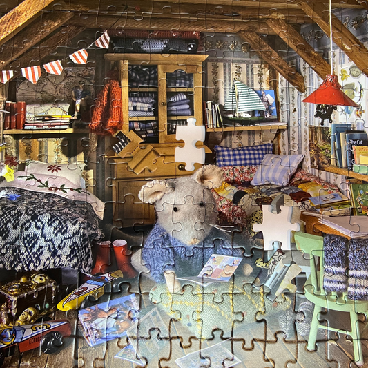 Puzzel Sam's slaapkamer (200 stukjes)