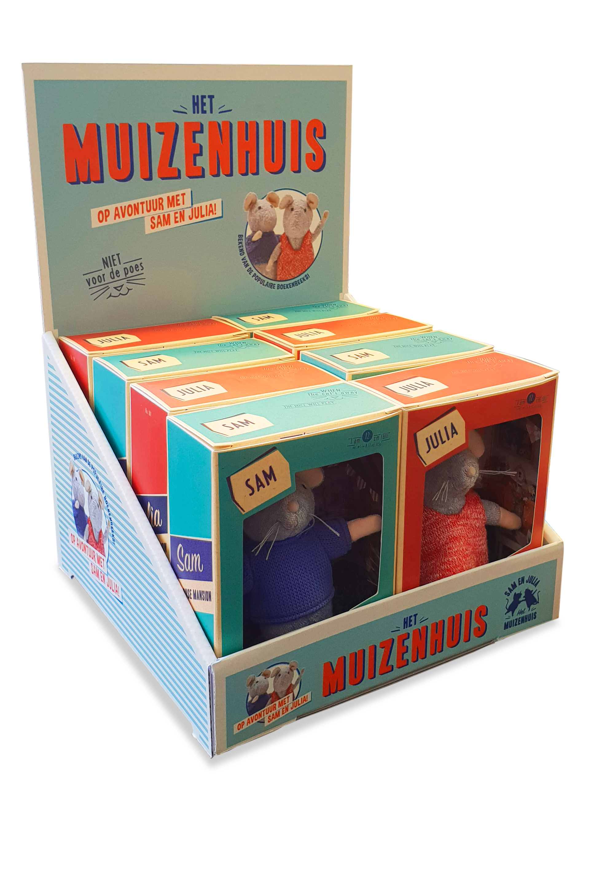 Het Muizenhuis - Pluche Display