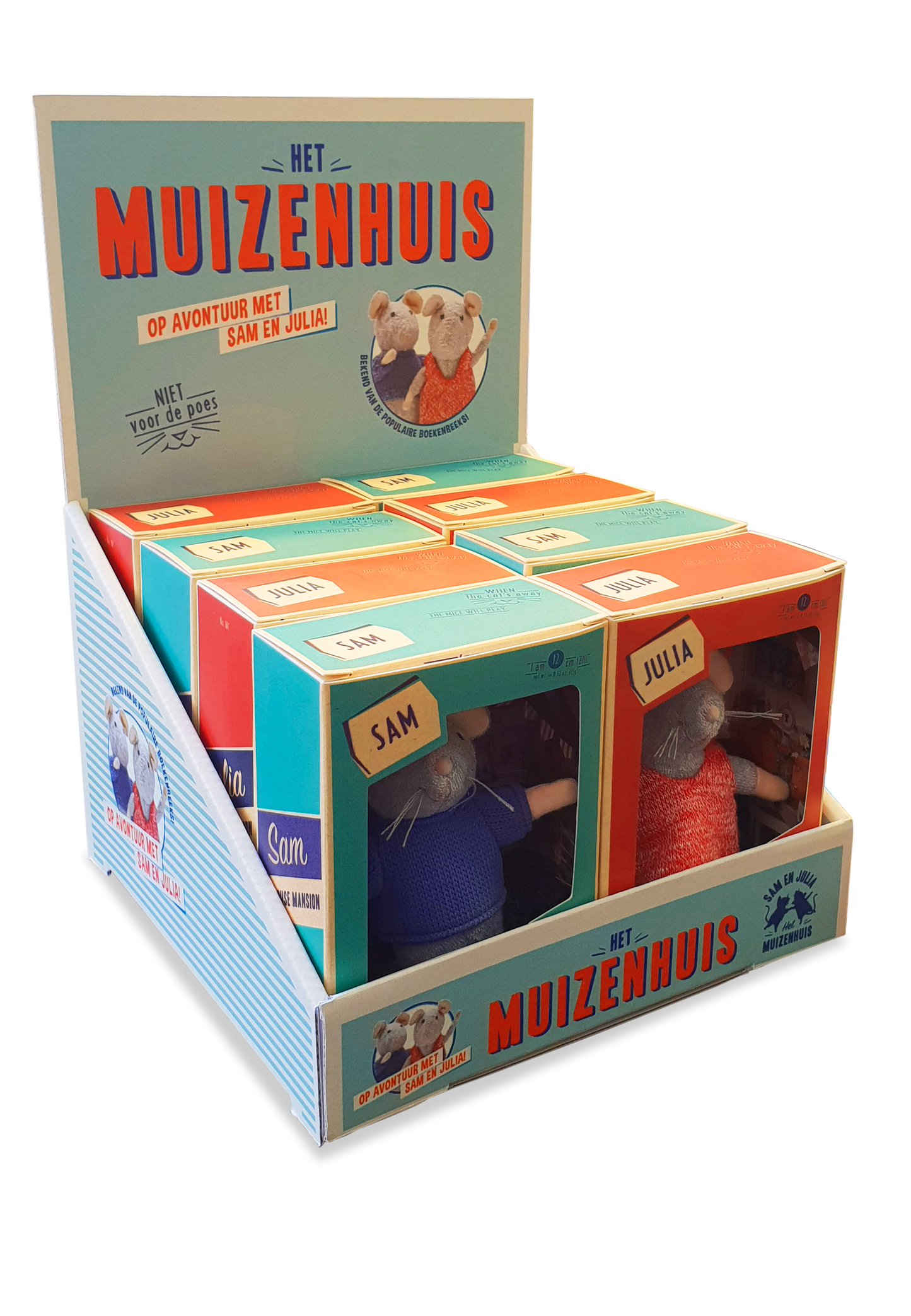 Het Muizenhuis - Pluche Display