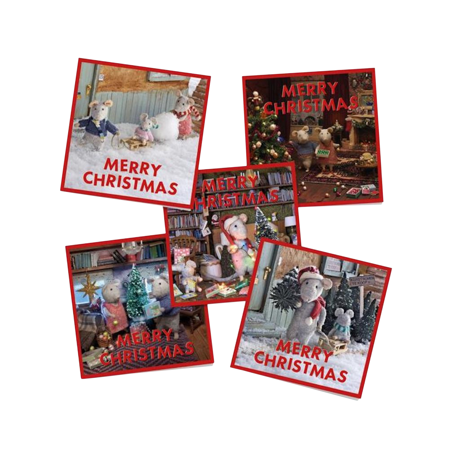 Kerstkaarten Set