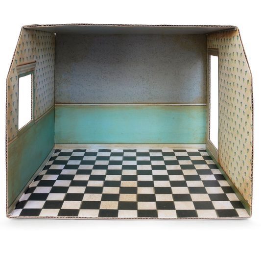 Kartonnen Miniatuur Kamer Keuken
