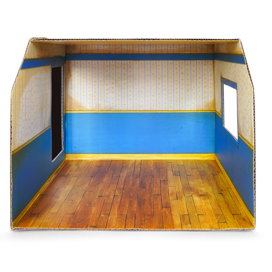 Kartonnen Miniatuur Kinderkamer