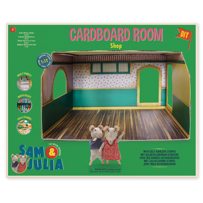 Kartonnen Miniatuur Kamer Winkel