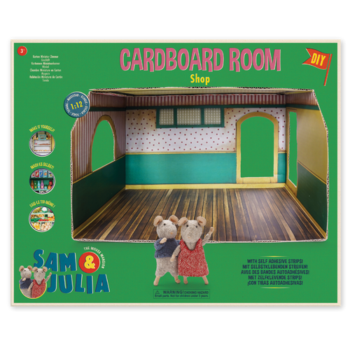 Kartonnen Miniatuur Kamer Winkel